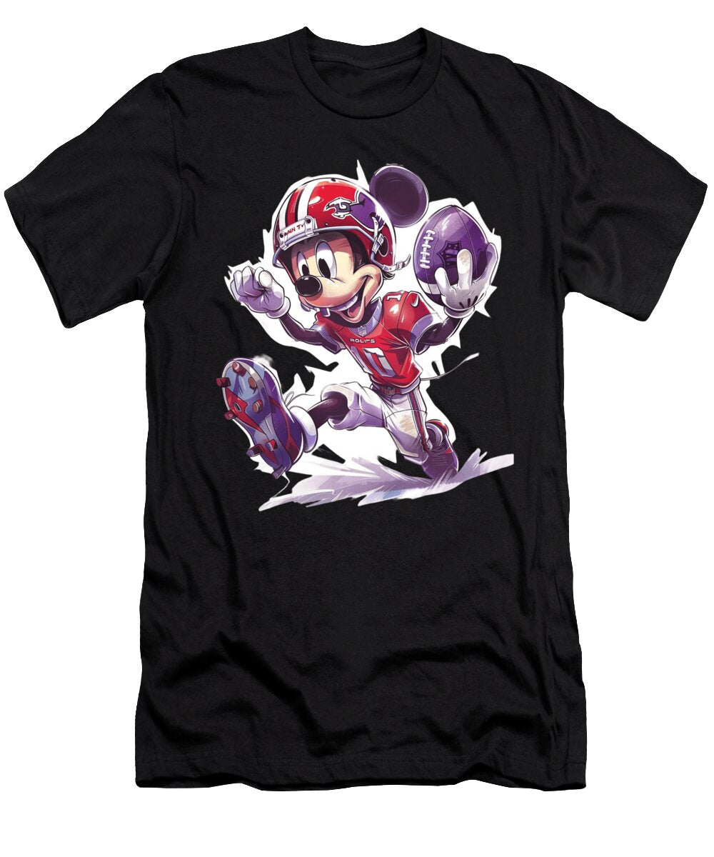 Mickey Mouse Vs Colorado Rockies Charismatic Cleat Contest Robertz Schuler T-Shirt