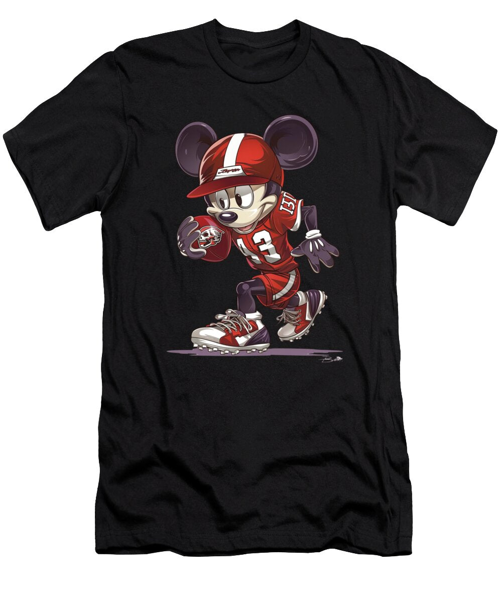 Mickey Mouse Vs Colorado Rockies Colorado Creative Challenger Robertz Schuler T-Shirt