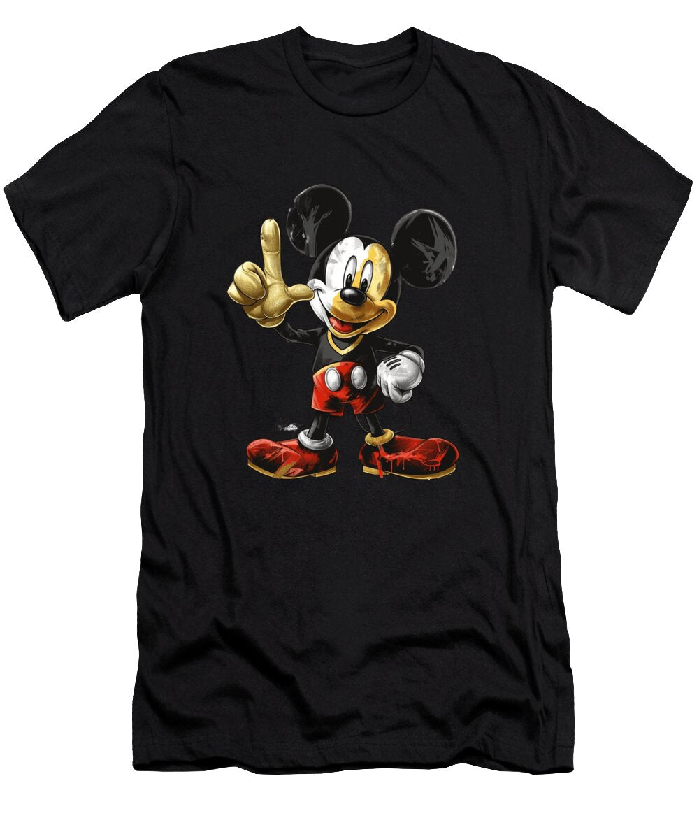 Mickey Mouse Vs Colorado Rockies Diamond Daredevils Duel Robertz Schuler T-Shirt