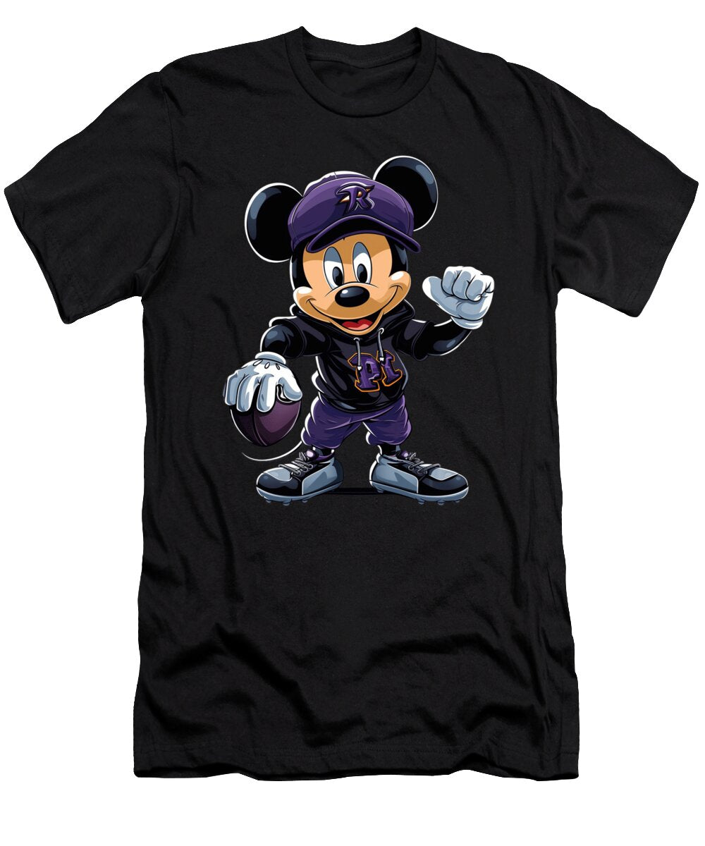 Mickey Mouse Vs Colorado Rockies Elevation Encounter Excellence Robertz Schuler T-Shirt
