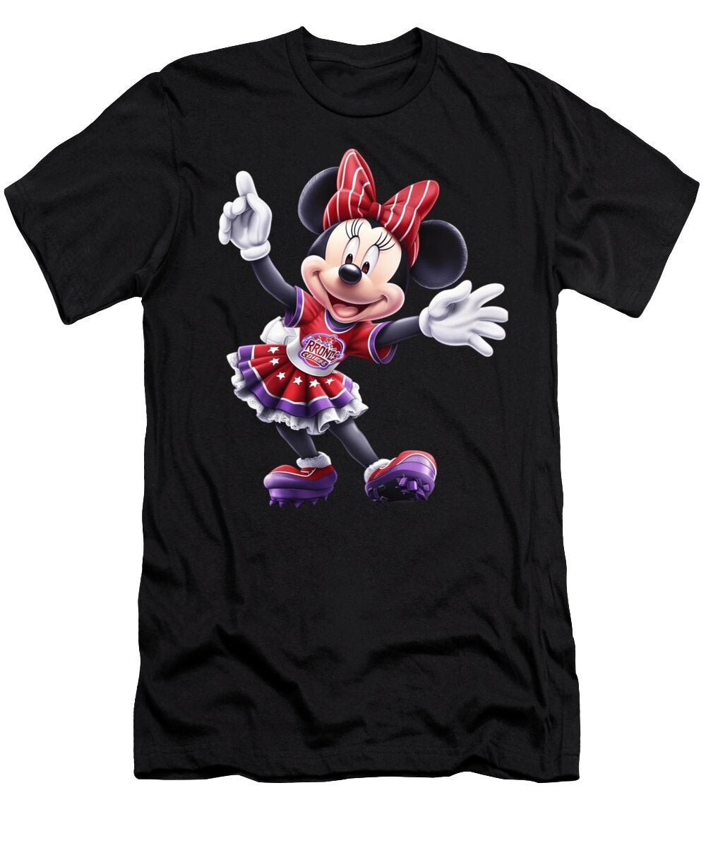 Mickey Mouse Vs Colorado Rockies Fielding Funny Fouls Robertz Schuler T-Shirt