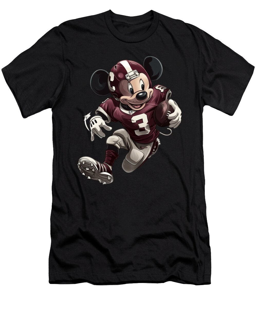 Mickey Mouse Vs Colorado Rockies Goofy Game Guidance Robertz Schuler T-Shirt