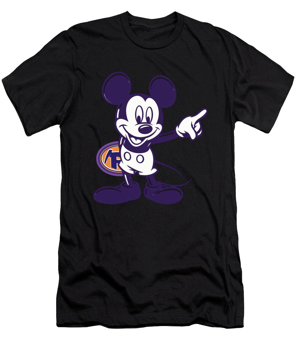 Mickey Mouse Vs Colorado Rockies Mickey Majestic Moves Robertz Schuler T-Shirt