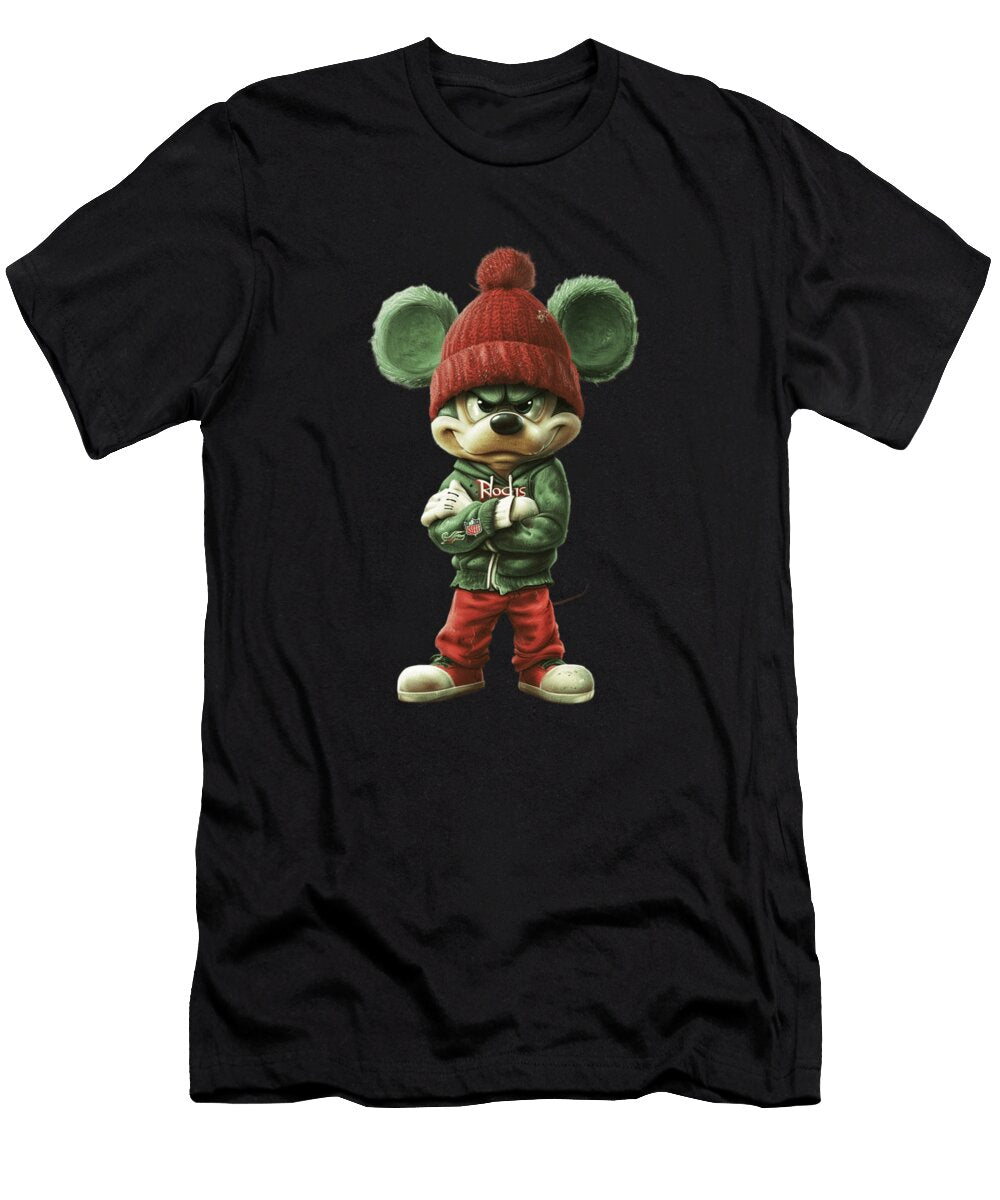 Mickey Mouse Vs Colorado Rockies Mouse Monumental Hits Robertz Schuler T-Shirt