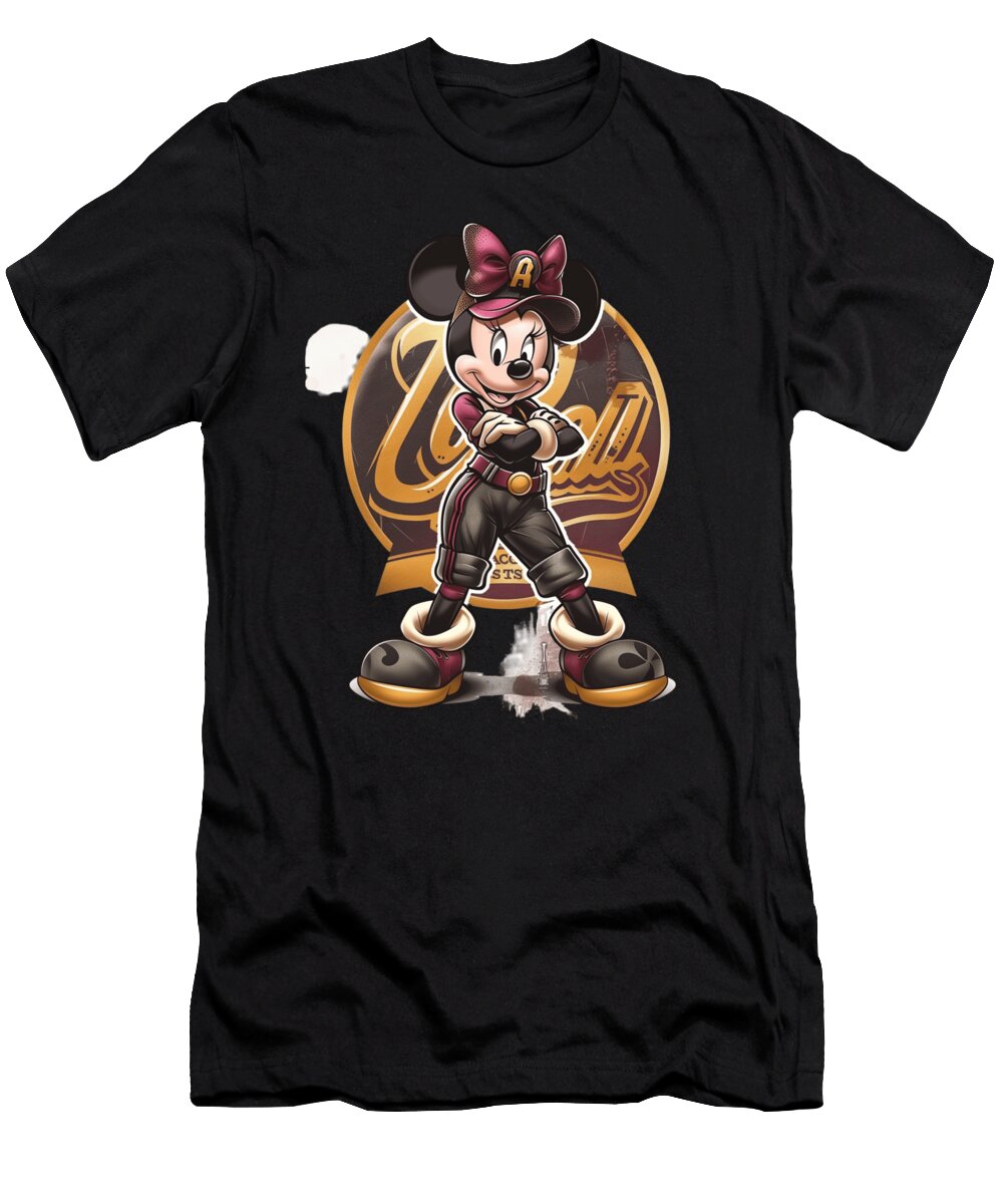 Mickey Mouse Vs Colorado Rockies Rodent Rocky Resistance Robertz Schuler T-Shirt