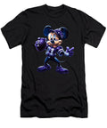 Mickey Mouse Vs Colorado Rockies Slugging It Slyly Robertz Schuler T-Shirt
