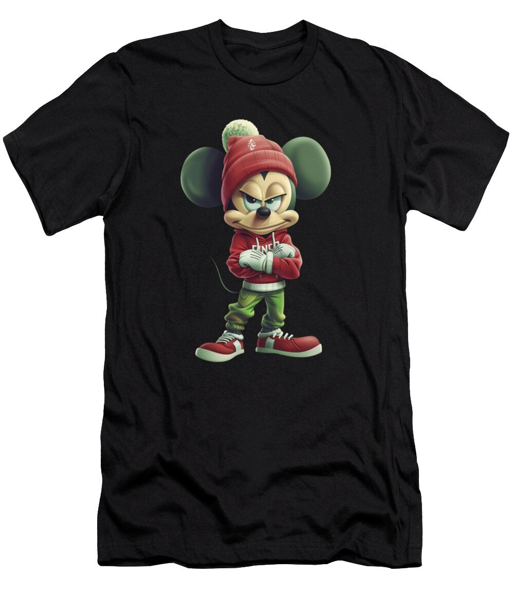 Mickey Mouse Vs Colorado Rockies Toon Vs Rockies Robertz Schuler T-Shirt