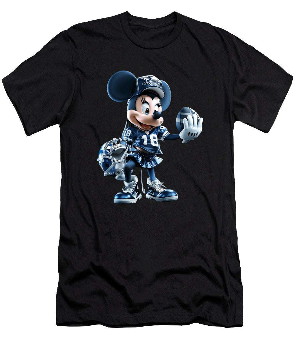 Mickey Mouse Vs Colorado Rockies Toonie Team Tangle Robertz Schuler T-Shirt