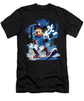 Micky Mouse Vs Los Angeles Dodgers Animation Meets Robertz Schuler T-Shirt