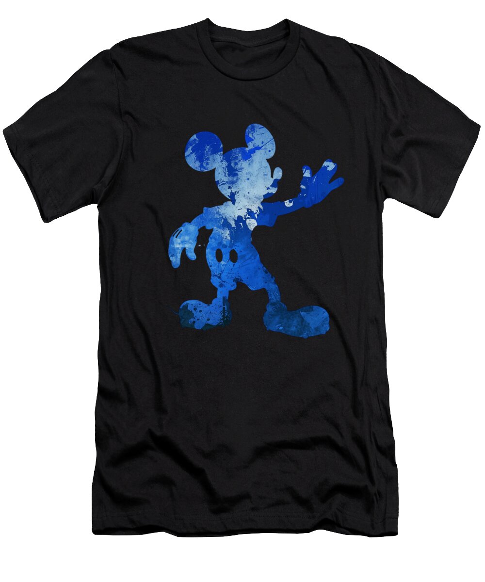 Micky Mouse Vs Los Angeles Dodgers Animation Spectacle Robertz Schuler T-Shirt