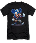 Micky Mouse Vs Los Angeles Dodgers Dazzling Disney Cecils Willis T-Shirt