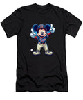 Micky Mouse Vs Los Angeles Dodgers Entertainment Clash Robertz Schuler T-Shirt