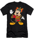 Micky Mouse Vs Los Angeles Dodgers Epic Faceoff Robertz Schuler T-Shirt