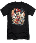 Micky Mouse Vs Los Angeles Dodgers Fantasy Faceoff Robertz Schuler T-Shirt