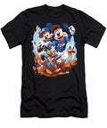 Micky Mouse Vs Los Angeles Dodgers Fantasy Game Robertz Schuler T-Shirt