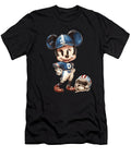 Micky Mouse Vs Los Angeles Dodgers Heroic Challenge Robertz Schuler T-Shirt