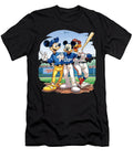 Micky Mouse Vs Los Angeles Dodgers Magic Clash Robertz Schuler T-Shirt