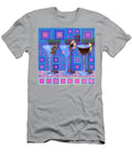 Mid Century Modern Abstract Mcm Three Martinis Shaken Not Stirred 20190127 V2 Square Wingsdomain Art and Photography T-Shirt