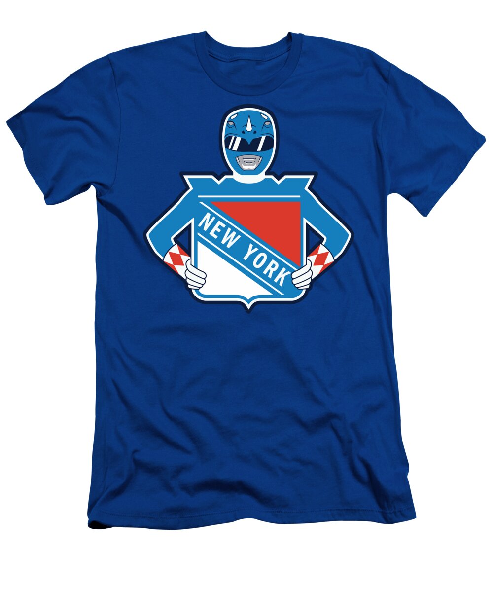 Mighty Morphing New York Rangers Huyen Vu T-Shirt