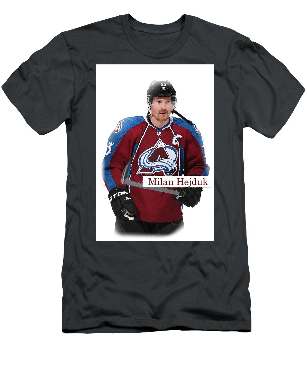 Milan Hejduk Colorado Avalanche Ondrej Spalek T-Shirt