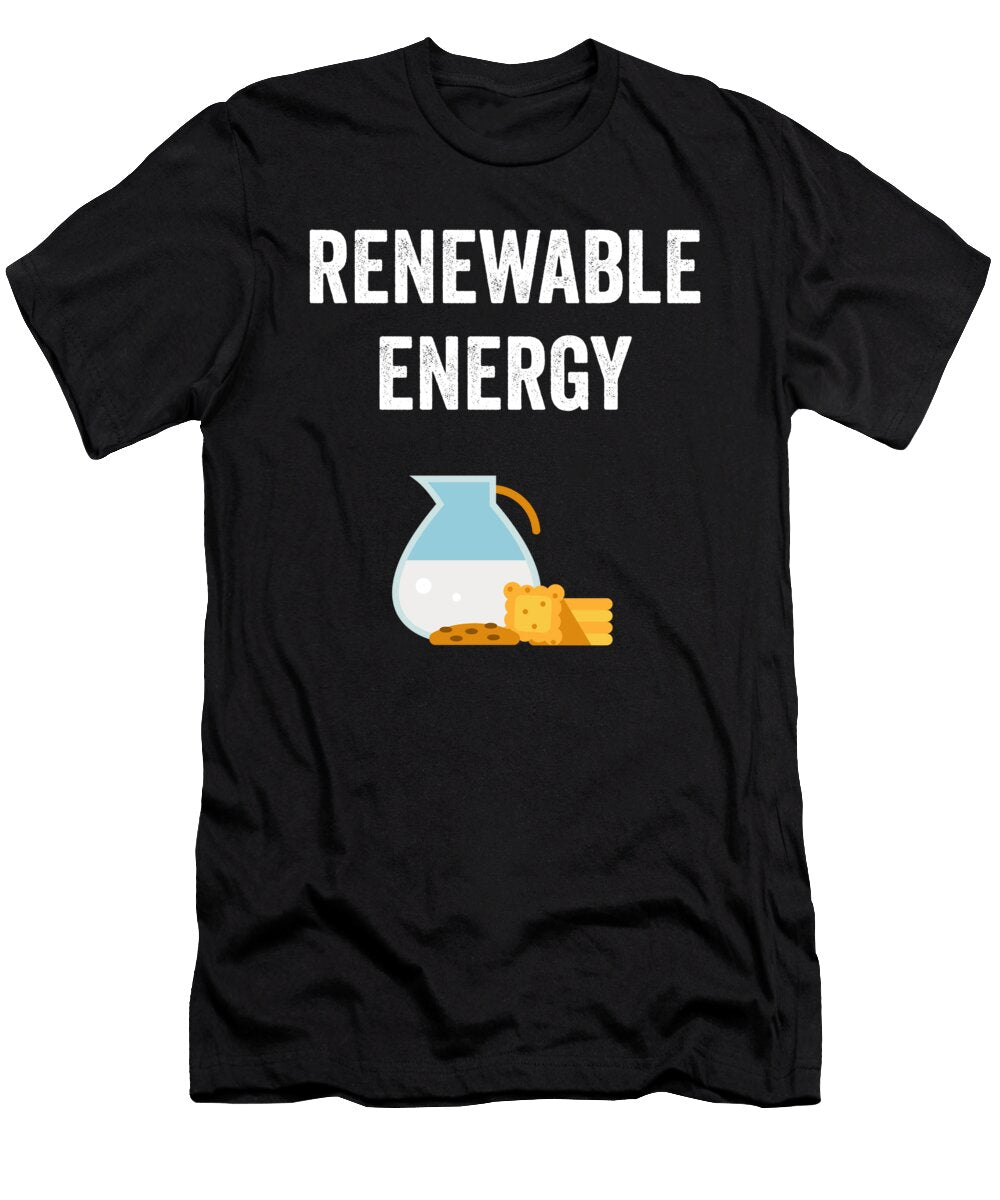 Milk and Cookies Renewable Energy Jane Keeper T-Shirt