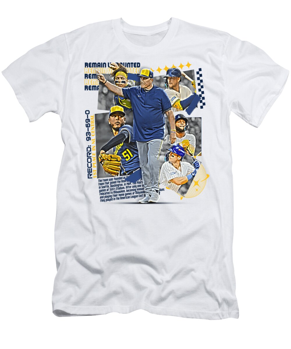 Milwaukee Baseball Team Squad Quang Vu T-Shirt