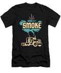 Mind If I Smoke Diesel Semi Truck Gift Idea Trucks Maximus Designs T-Shirt