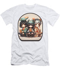 Miniature Anime Gods Cute Boba Tea Gaming Controller Ramen Sifou Store T-Shirt