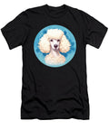 Miniature Poodle Dog Breed White Natalie Lidford T-Shirt