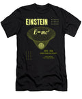 Minimal Science Poster Albert Einstein Theoretical Physicist Studio Grafiikka T-Shirt