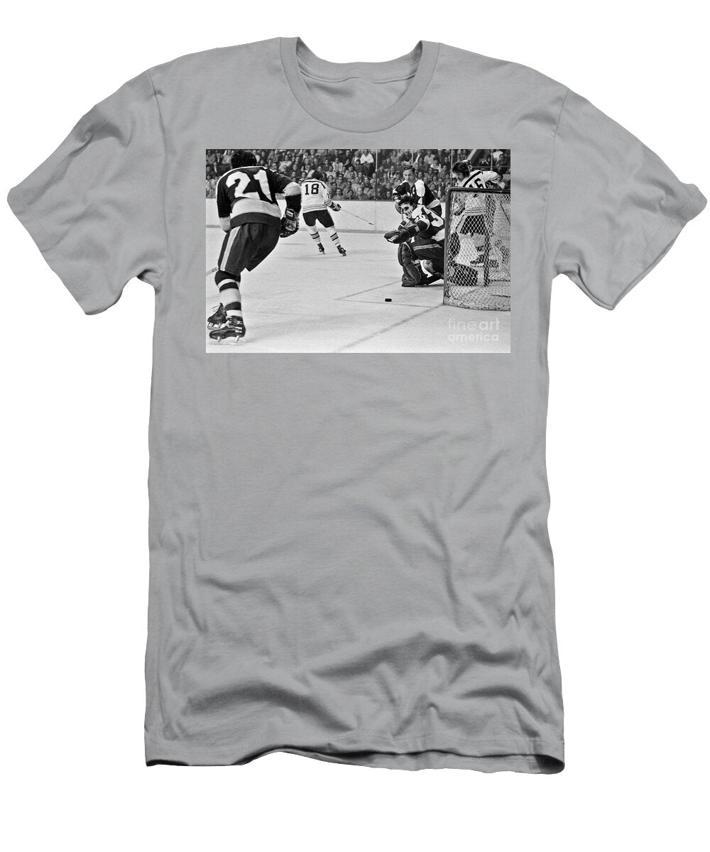 Minnesota North Stars Vs Boston Bruins Oleg Konin T-Shirt