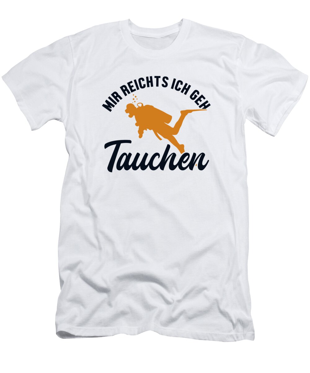 Mir Reichts Ich Geh Tauchen Technical Underwater Scuba Diver Graphics Lab T-Shirt