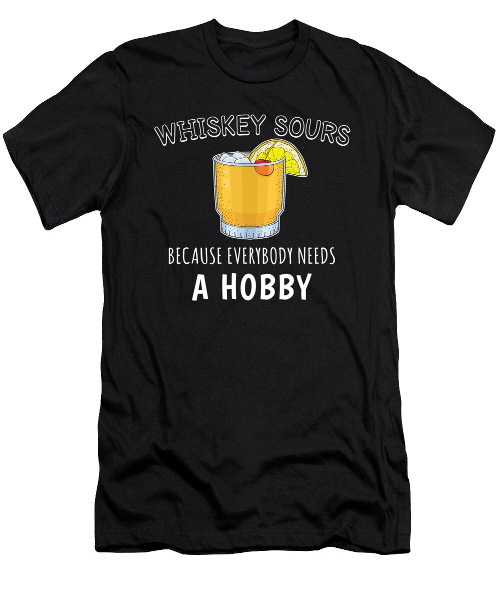 Mixologist Hobby Funny Whiskey Sour Cocktail Product Jacob Hughes T-Shirt