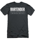 Mixology Marvels Unleashed Bartender Because Superhero Isnt an Official Job Title Funny Bartender Superhero T-Shirt