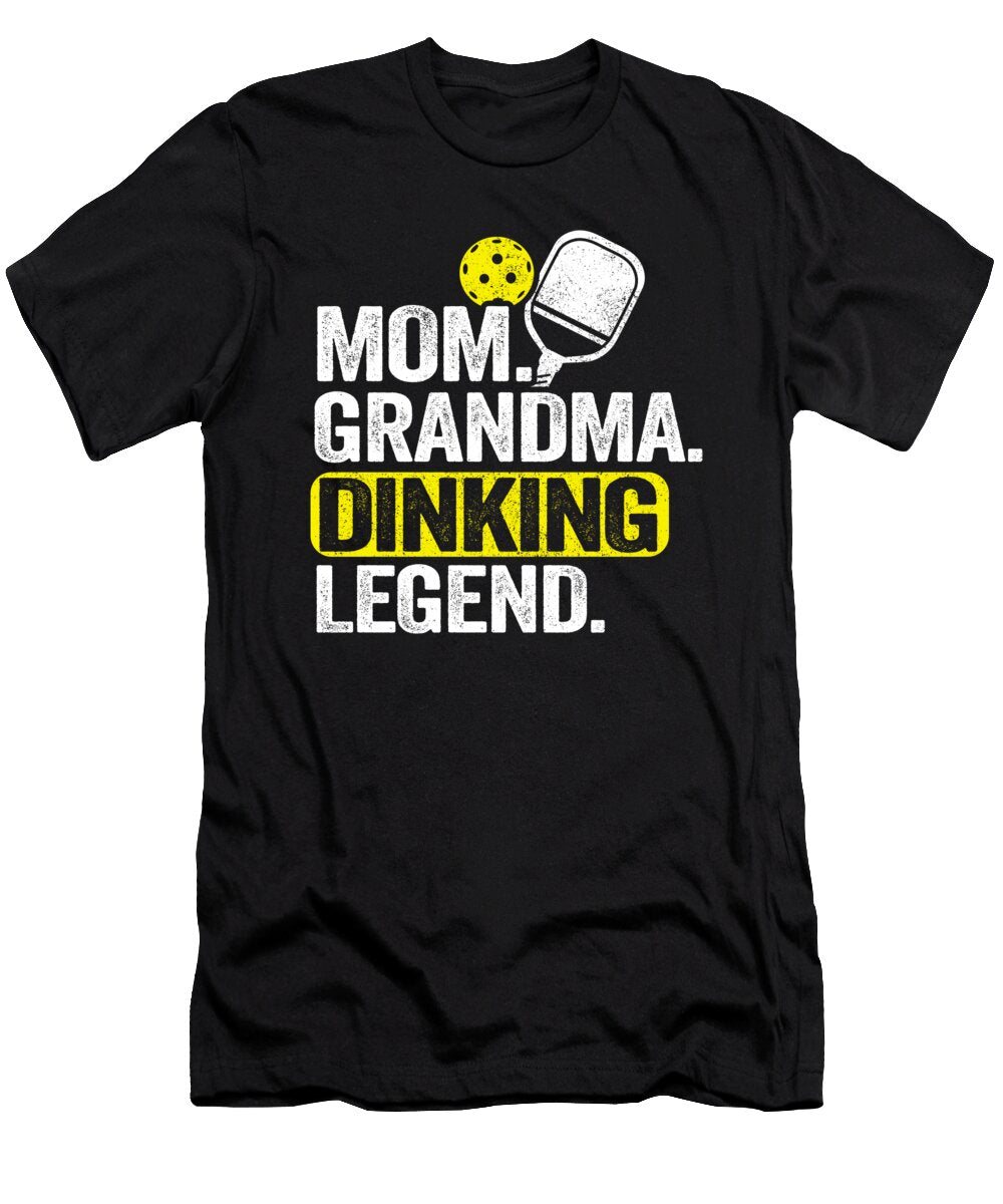 Mom Grandma Dinking Legend Funny Pickleball Lisa Stronzi T-Shirt