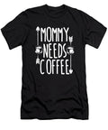 Mommy Needs Coffee Barista Roasting Roaster Cafe Coffee Mom Crazy Squirrel T-Shirt