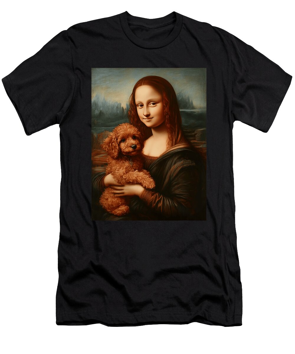Mona Classic Bernedoodle Puppy Dog Whimsy Pet Zyneu Gangd T-Shirt