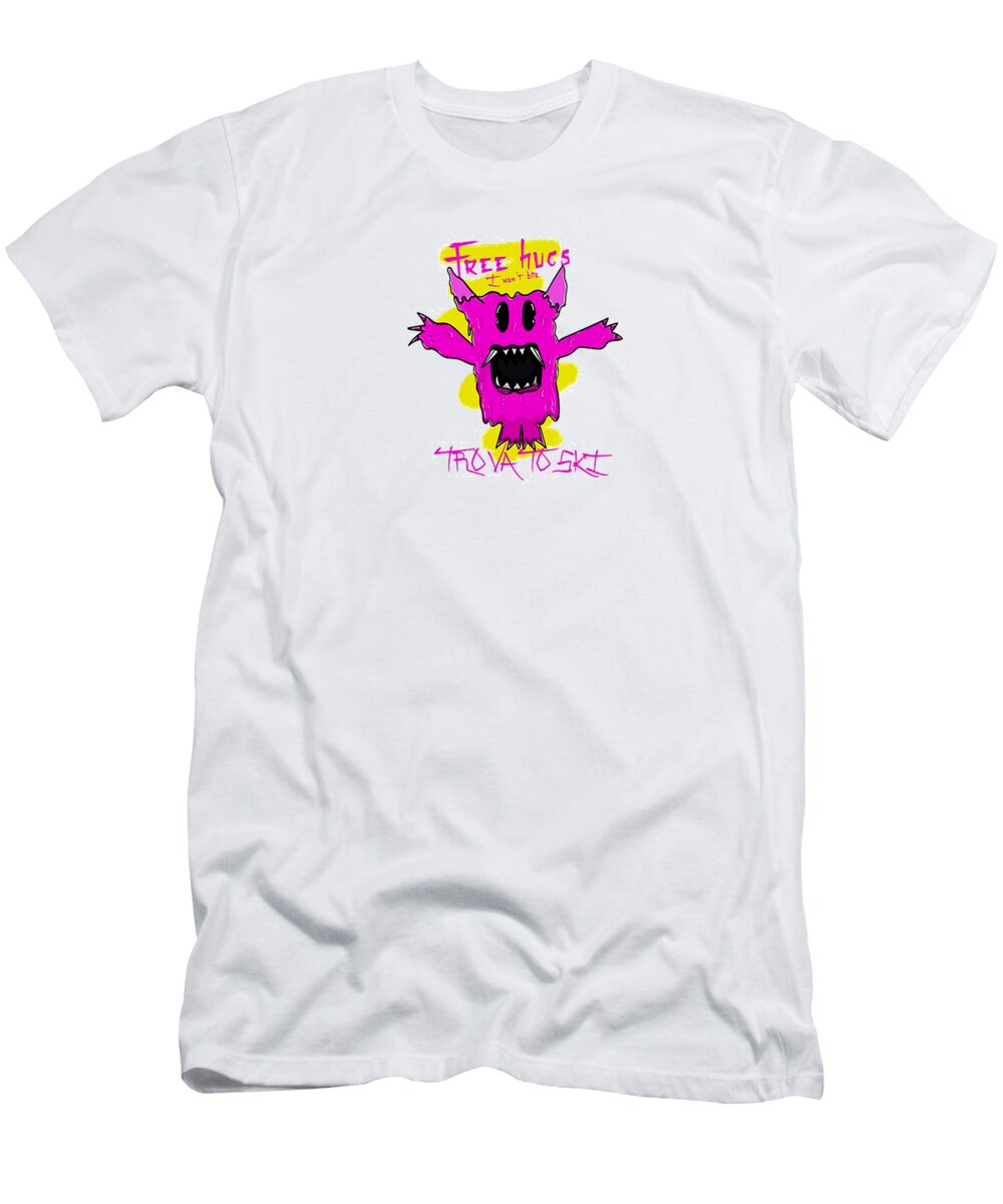 Monster of Free Hugs Willtell Tom T-Shirt