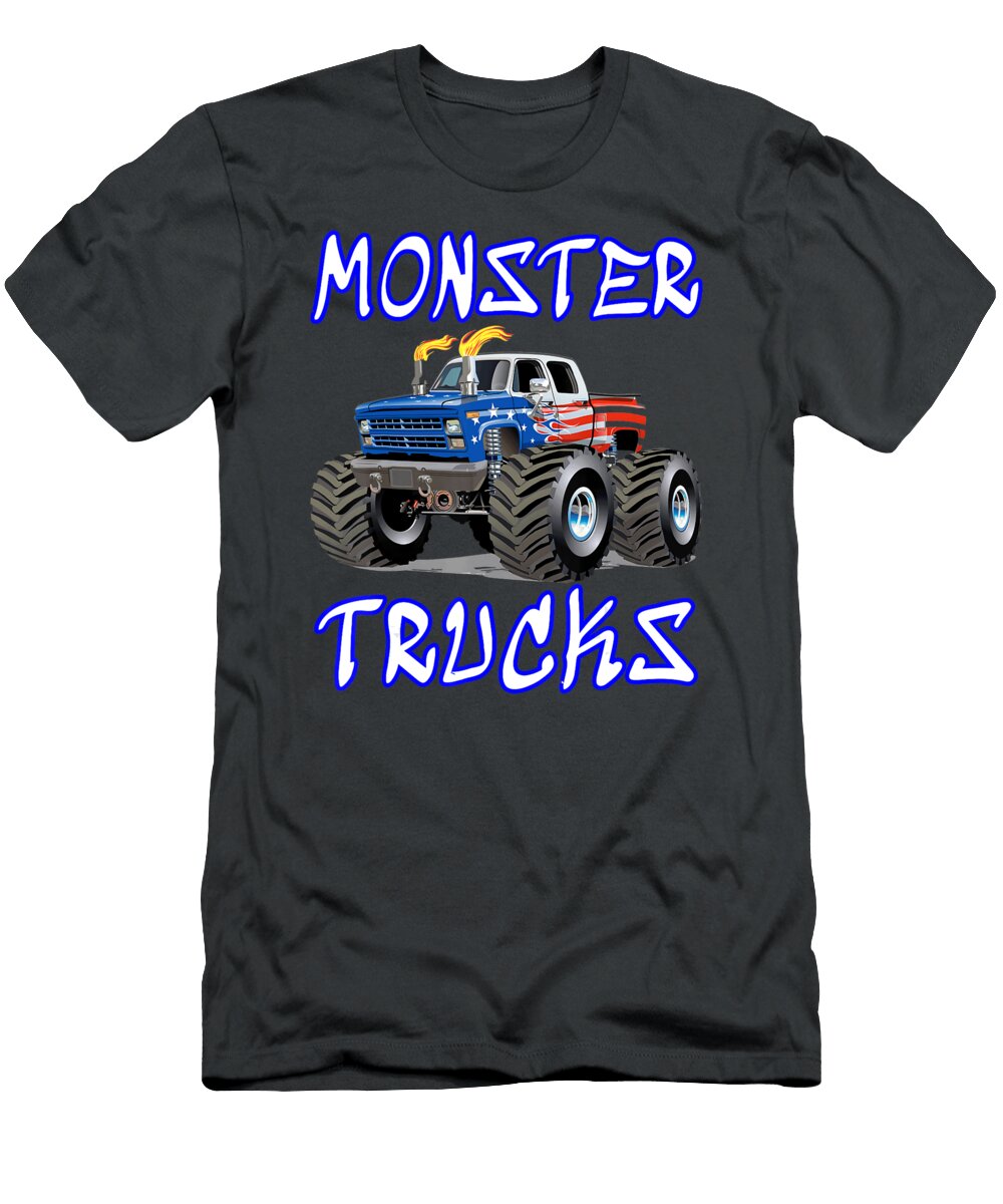 Monster Trucks Anh Nguyen T-Shirt