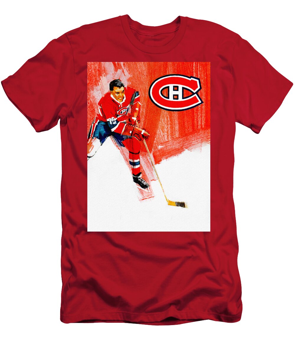 Montreal Canadiens 1968 69 Program Big 88 Artworks T-Shirt