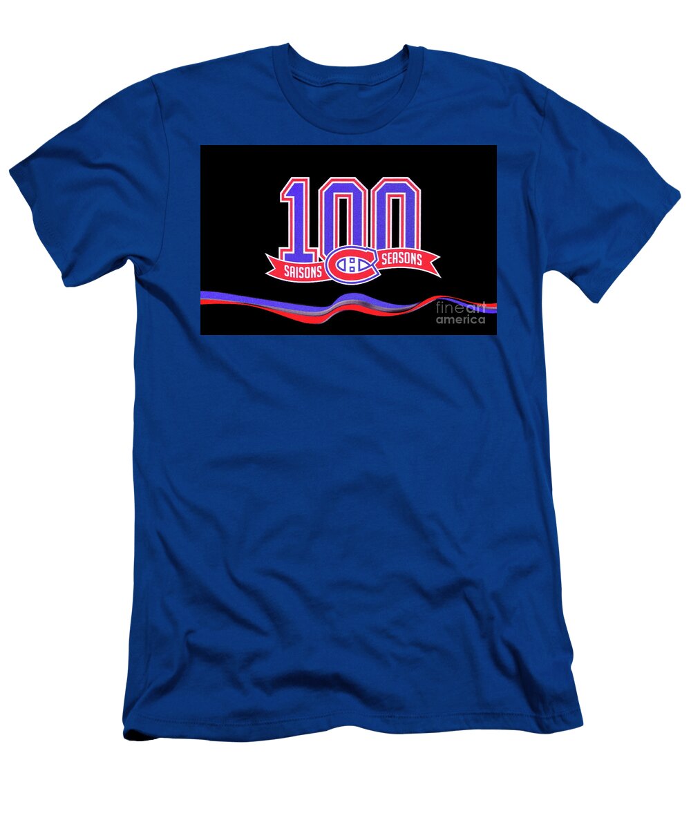 Montreal Canadiens Centennial Celebration Brad Knorr T-Shirt