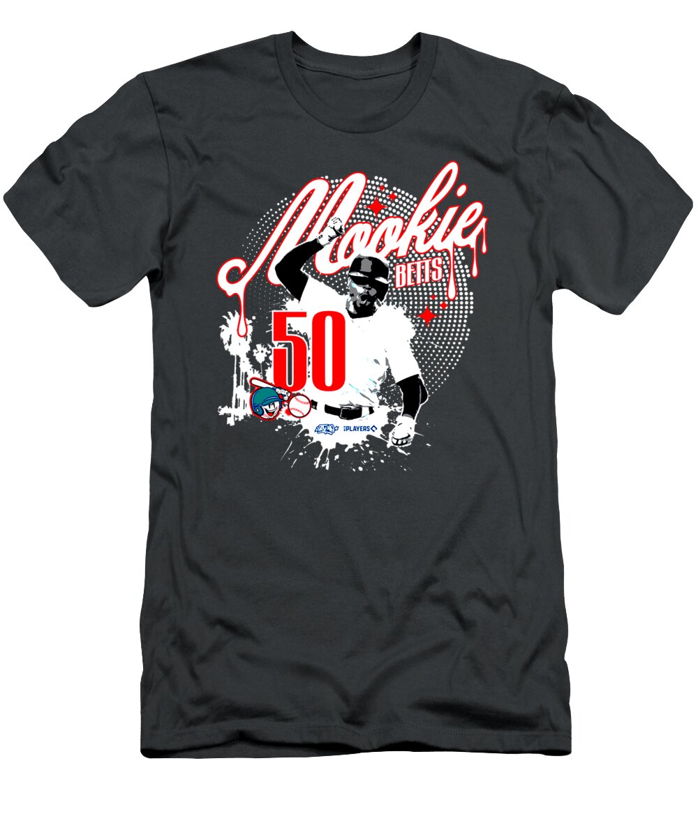 Mookie Betts Los Angeles Baseball Sket One X MLB Players Pullover Yu Danika T-Shirt