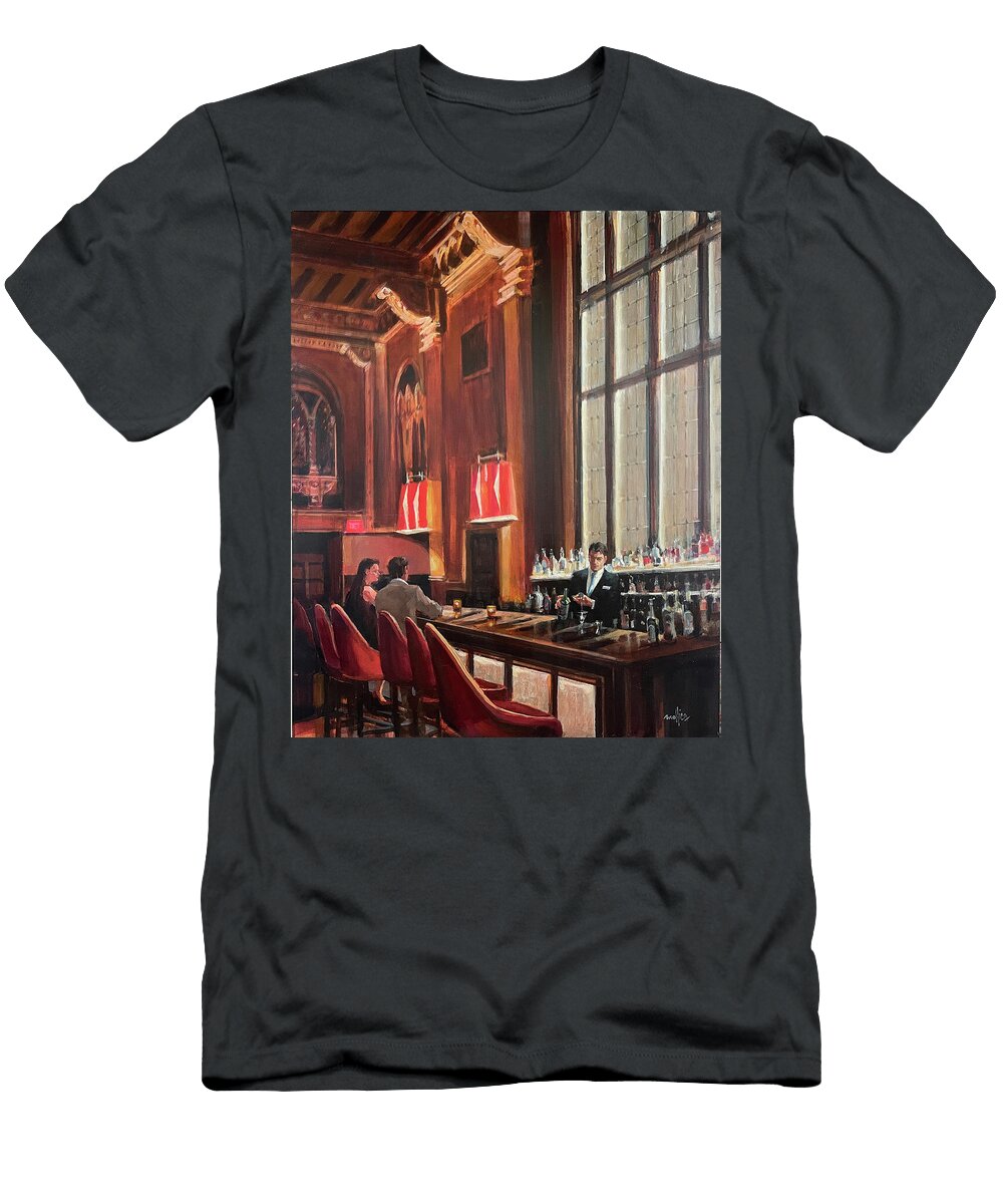 Moonlight and Cocktails Ii Patti Mollica T-Shirt