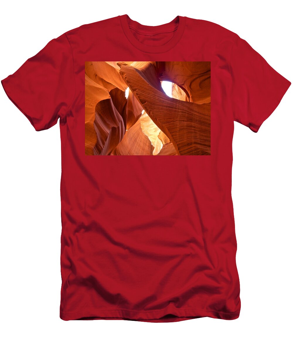 More Pasta Please in Lower Antelope Canyon Az Ruth Hager T-Shirt