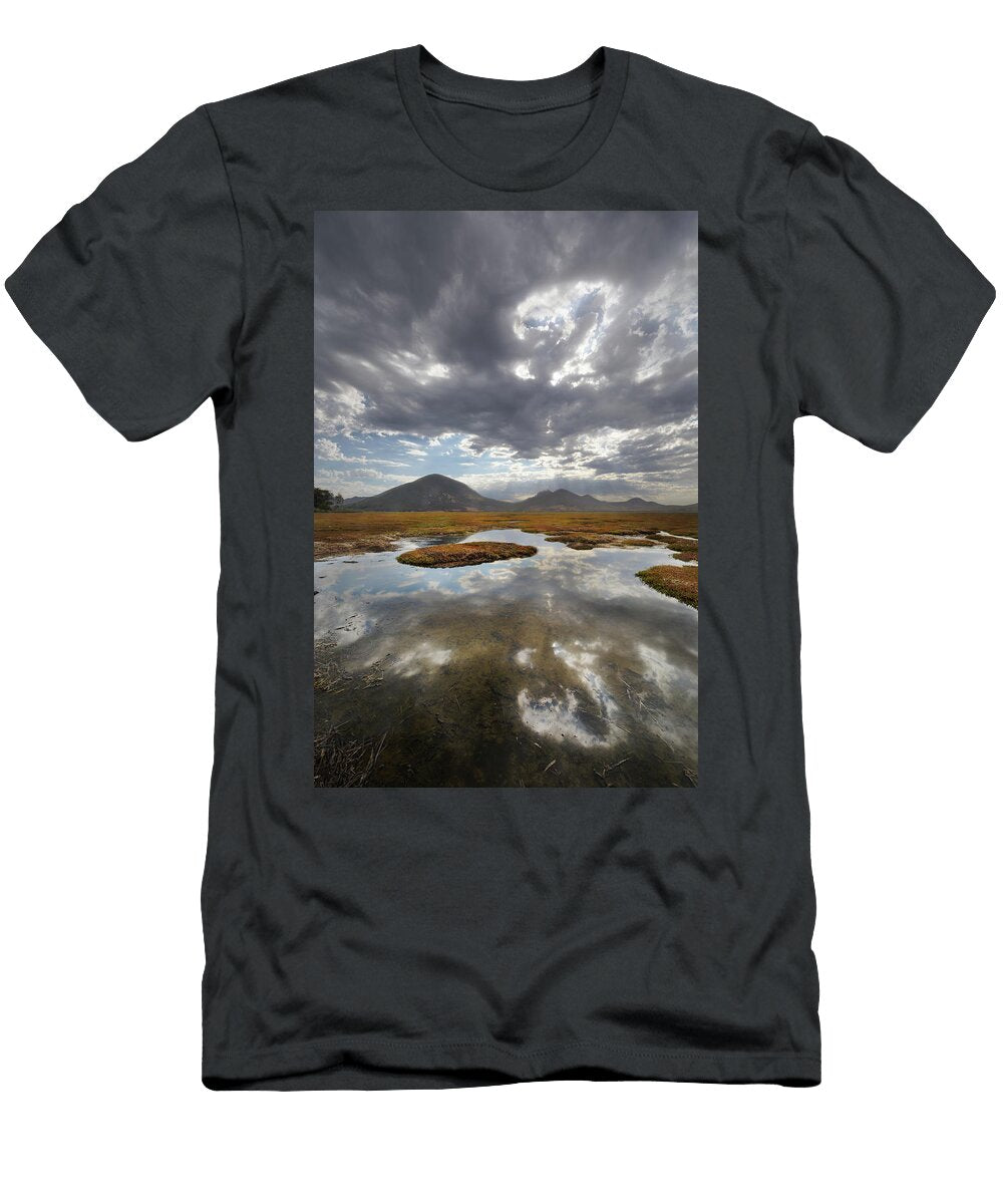 Morning At Morro Bay Estuary Lars Mikkelsen T-Shirt