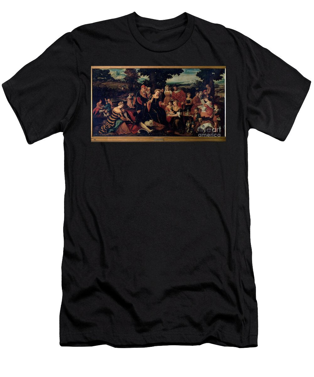 Moses Saved From the Waters 1540 45 Bonifazio De Pitati T-Shirt