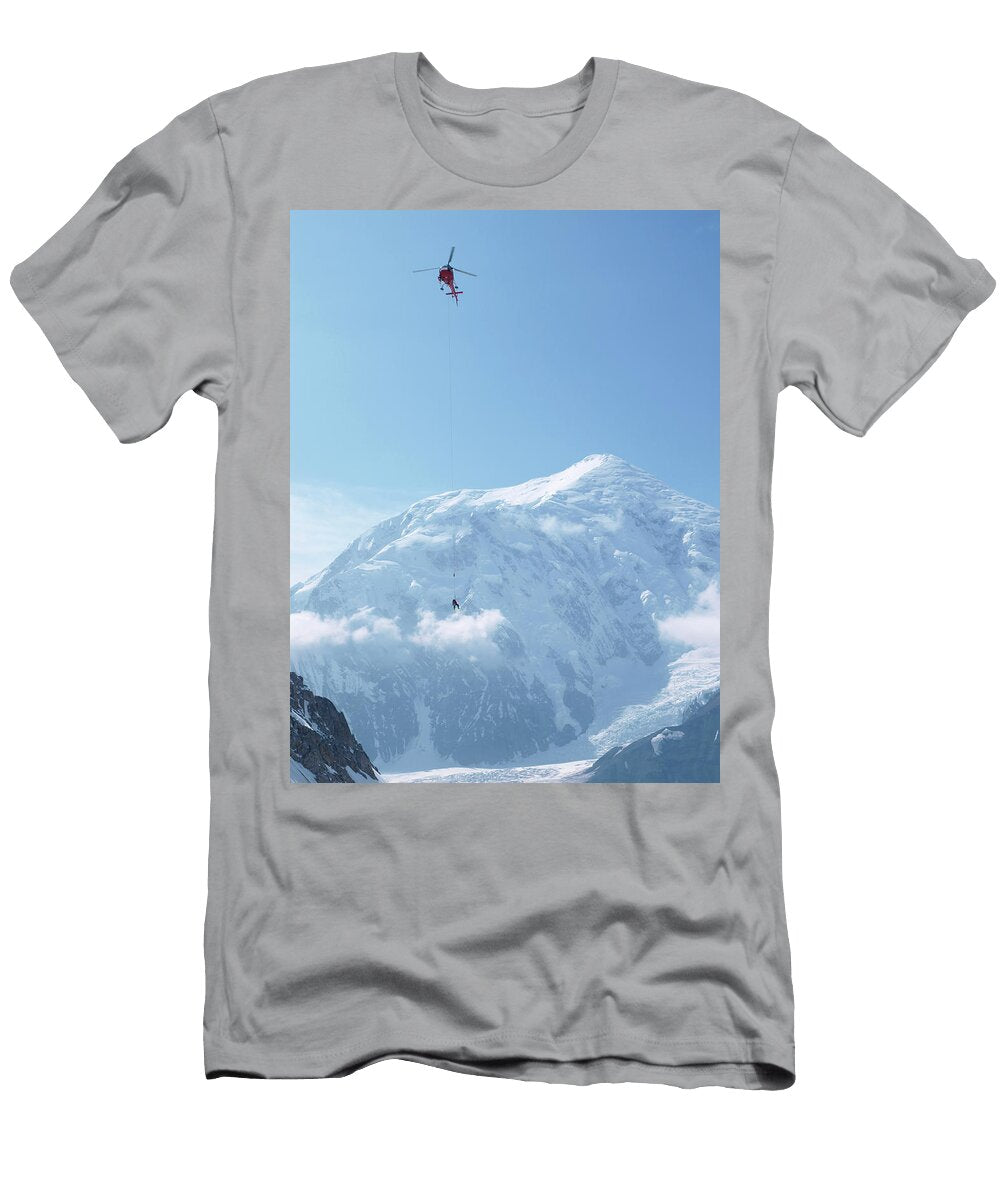 Mountain Ranger Is Hanging on a Long Menno Boermans T-Shirt