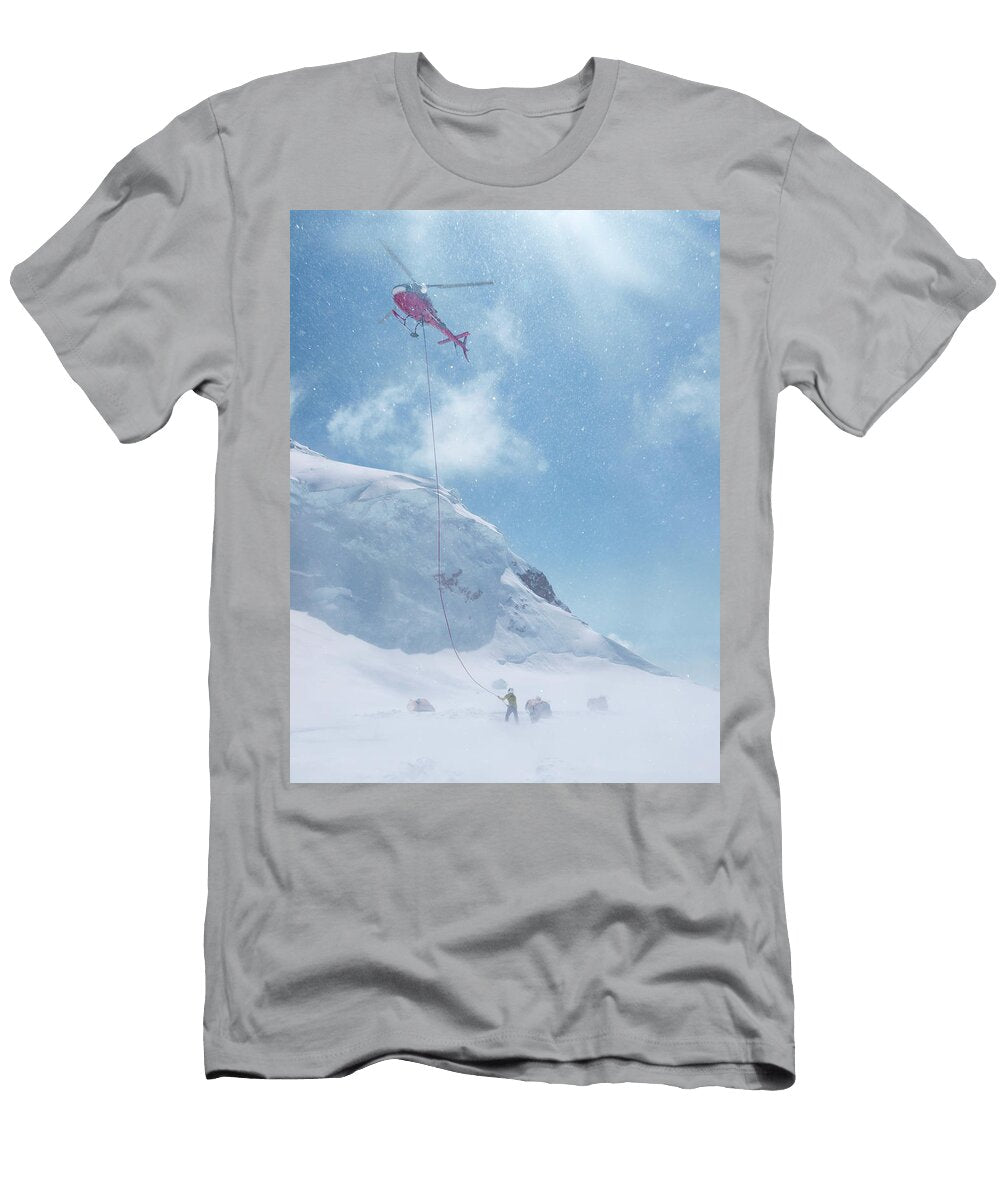 Mountain Ranger Is Preparing a Load Menno Boermans T-Shirt
