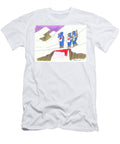 Mountain Rescue Team Standing on the Lost Climber Canary Pete T-Shirt