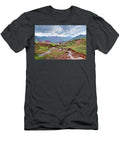 Mountains River Red Valley Alpacas Palcoyo Peru 5000 Meters Guido Montanes Castillo T-Shirt